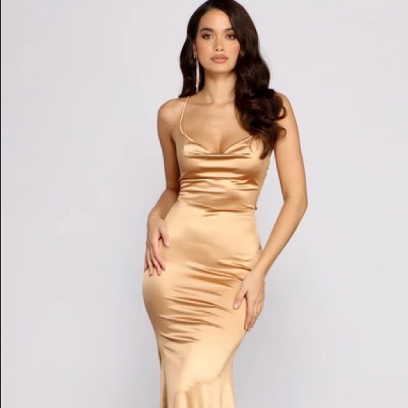 Windsor Dresses & Skirts - SATIN FORMAL DRESS